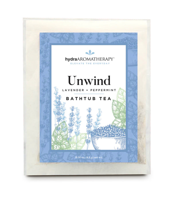 Hydra Aromatherapy Bathtub Tea - Unwind