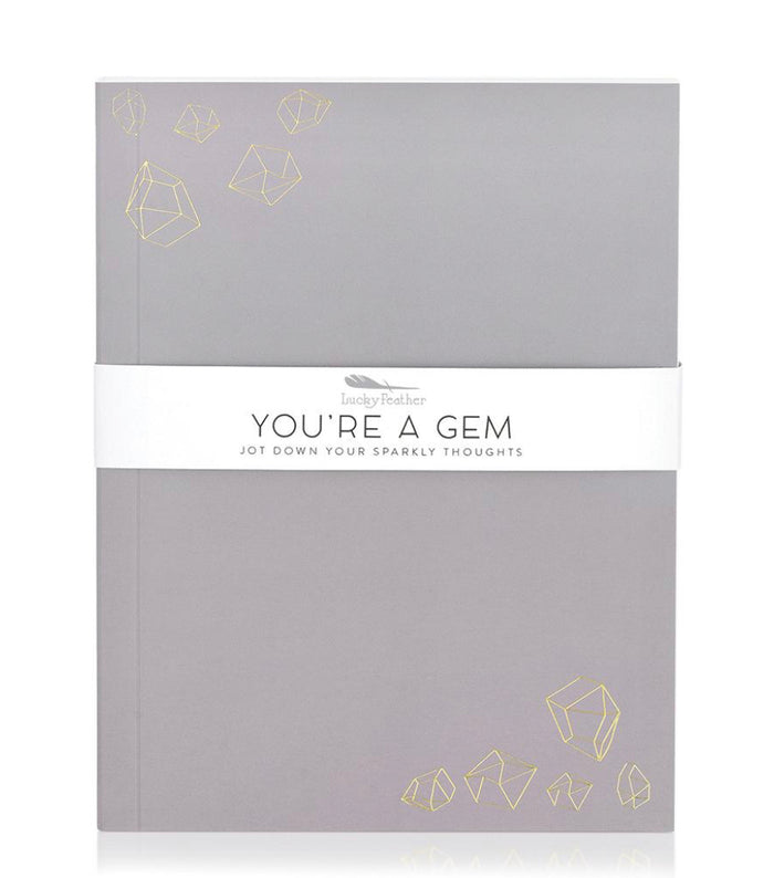 Gifting Journal - You’re A Gem Lucky Feather