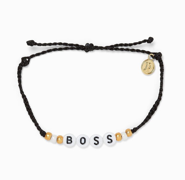 Pura Vida Boss Alphabet Bracelet - The Boutique at Fresh