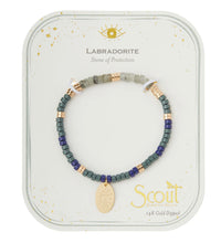 Scout Stone Intention Bracelet - Labradorite / Gold
