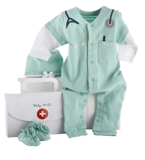 Baby Aspen Baby M.D. Doctor Outfit - 0-6