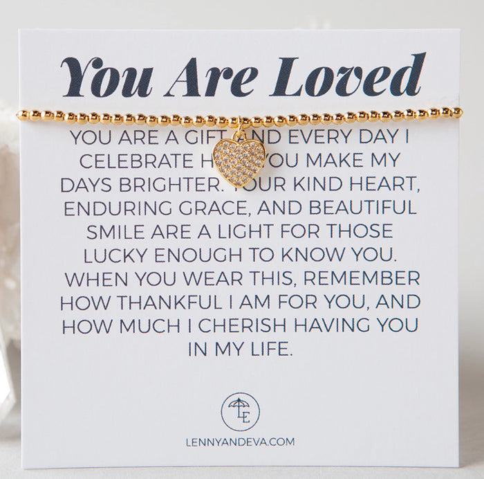 Lenny & Eva Intention Bracelet - You Are Loved