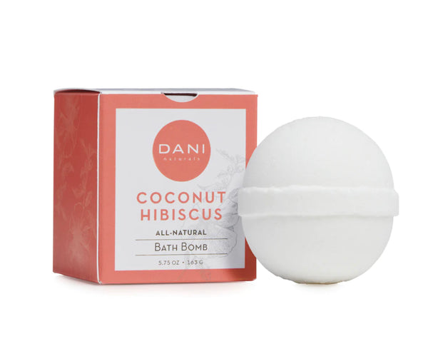 Dani Naturals Coconut Hibiscus Bath Bomb