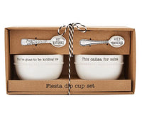 Mud Pie Salsa & Guac Dip Set