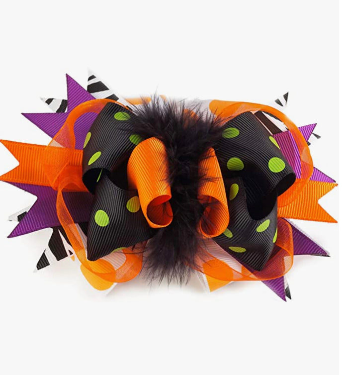 Mud Pie Baby Girl’s Halloween Bow