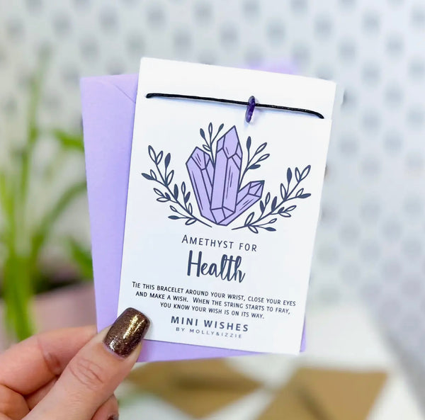 Mini Wishes - Amethyst For Health - The Boutique at Fresh
