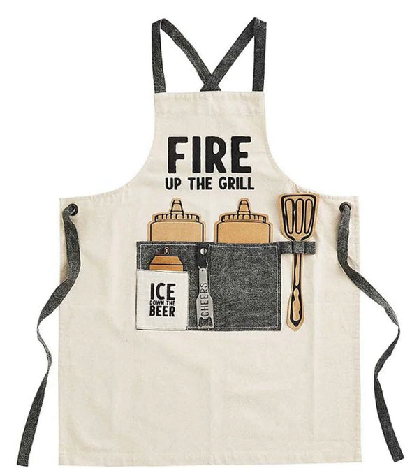 Mud Pie Grilling Apron - The Boutique at Fresh