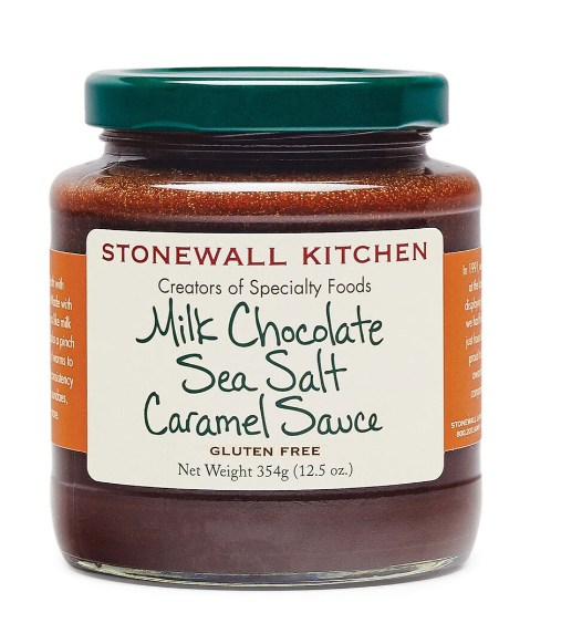 stonewall kitchen milk chocolate sea salt caramel sauce