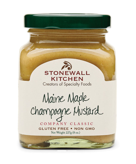 Stonewall Kitchen Maine Maple Champagne Mustard - 8 oz