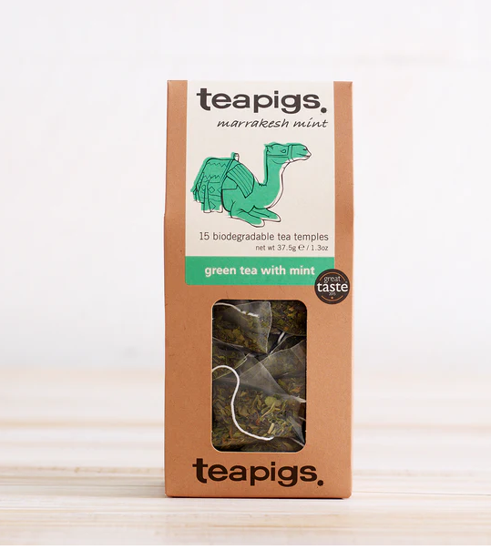 teapigs green tea with mint marrakesh mint