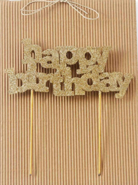 Mud Pie Happy Birthday Candle Holder - The Boutique at Fresh