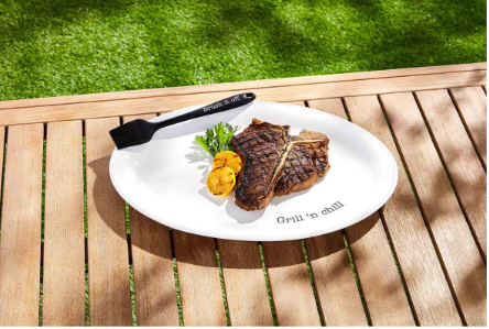 Mud Pie Grill Platter and Brush Set - The Boutique at Fresh