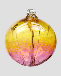 Kitras Art Glass - Olde English Witch Ball - 4 Colors