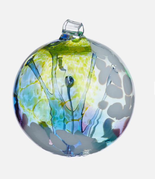 kitras art glass sky fairy orb