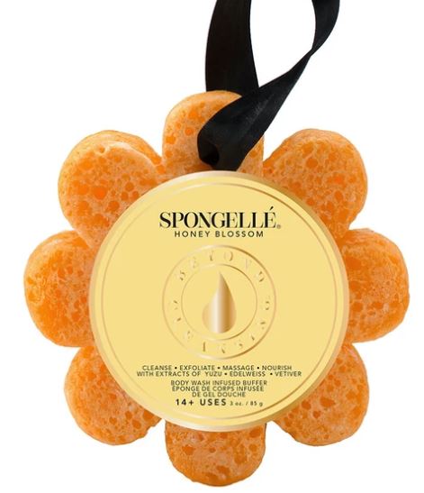 Spongelle Wildflower Honey Blossom Body Wash Infused Buffer