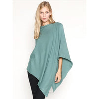 Basic Triangle Poncho in 9 Colors - The Boutique at Fresh
