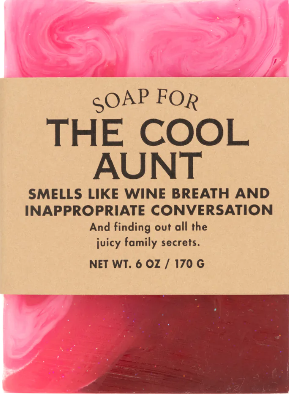 Whiskey River Bar Soap For The Cool Aunt